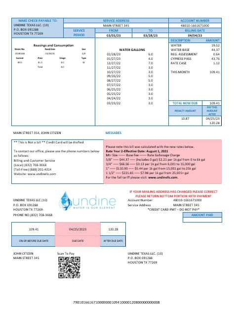  Minol USA business utility bill 